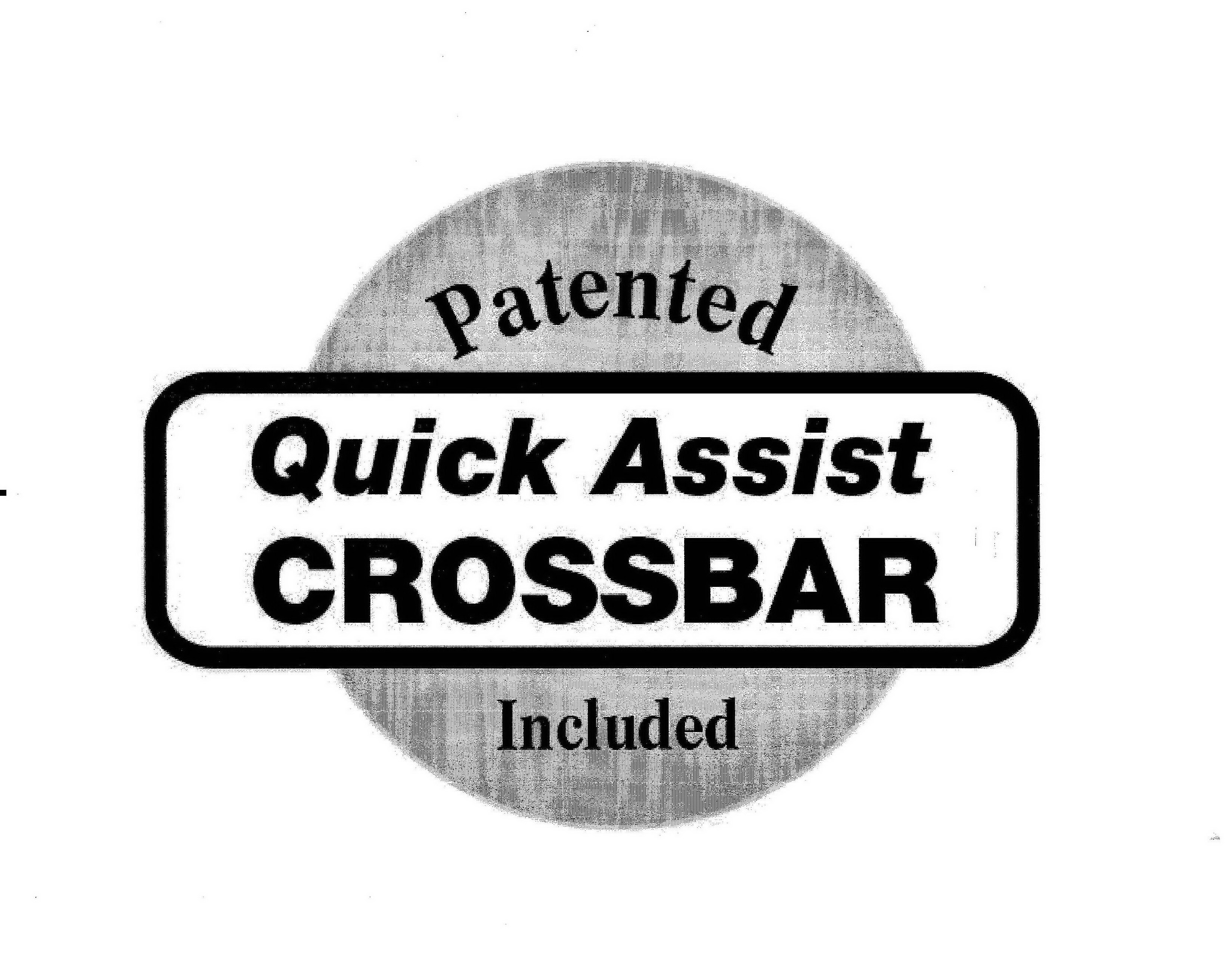  QUICK ASSIST CROSSBAR PATENTED INCLUDED