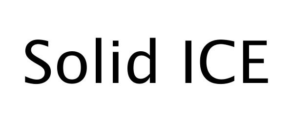 Trademark Logo SOLID ICE
