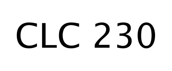 Trademark Logo CLC 230