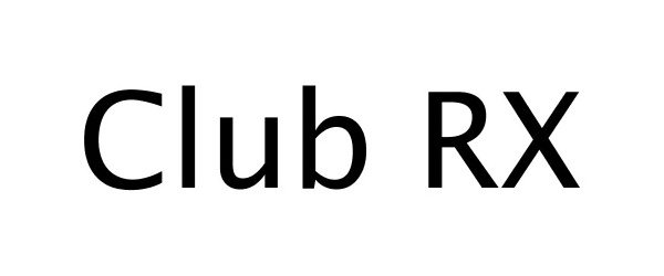 Trademark Logo CLUB RX