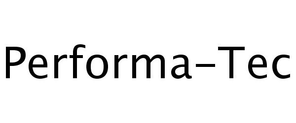 Trademark Logo PERFORMA-TEC