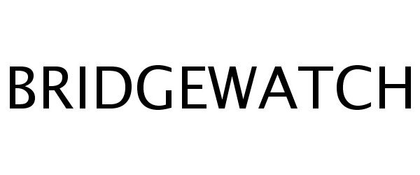 Trademark Logo BRIDGEWATCH