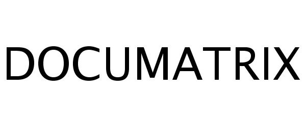 Trademark Logo DOCUMATRIX