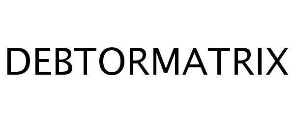 Trademark Logo DEBTORMATRIX
