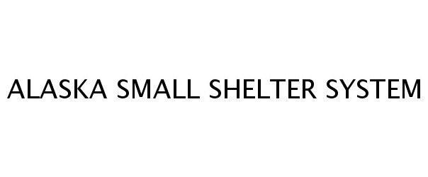 ALASKA SMALL SHELTER SYSTEM