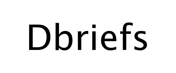 Trademark Logo DBRIEFS