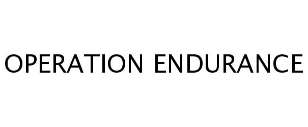 Trademark Logo OPERATION ENDURANCE