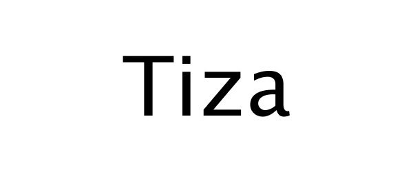 Trademark Logo TIZA