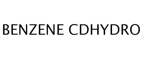  BENZENE CDHYDRO