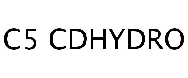  C5 CDHYDRO