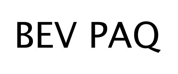 Trademark Logo BEV PAQ
