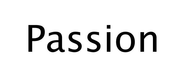 Trademark Logo PASSION