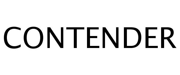 Trademark Logo CONTENDER