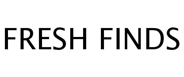 Trademark Logo FRESH FINDS