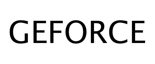 Trademark Logo GEFORCE