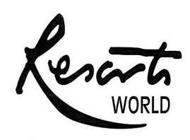 Trademark Logo RESORTS WORLD