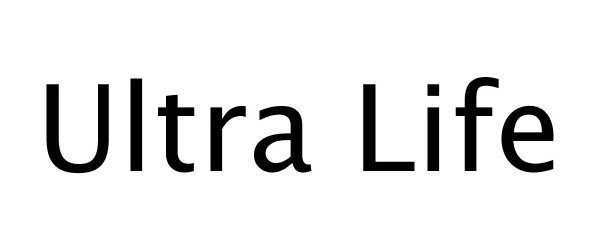 Trademark Logo ULTRA LIFE