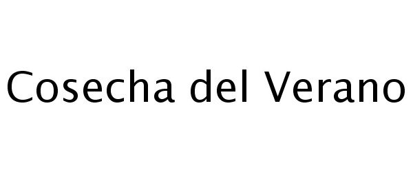 Trademark Logo COSECHA DEL VERANO