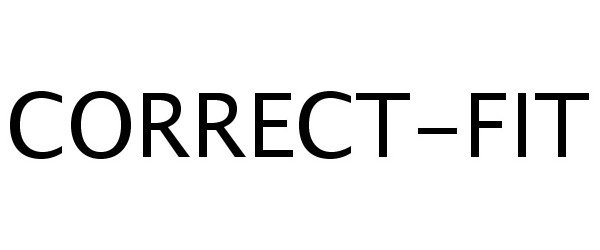Trademark Logo CORRECT-FIT