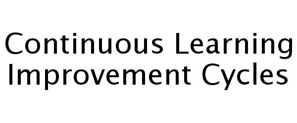  CONTINUOUS LEARNING IMPROVEMENT CYCLES