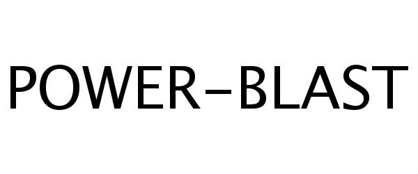Trademark Logo POWER-BLAST