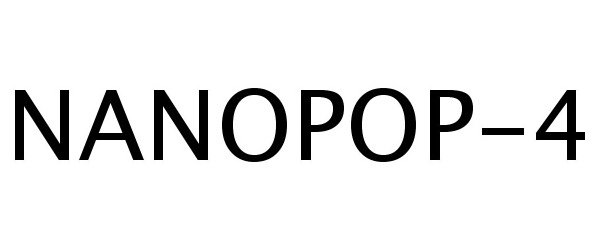 Trademark Logo NANOPOP-4