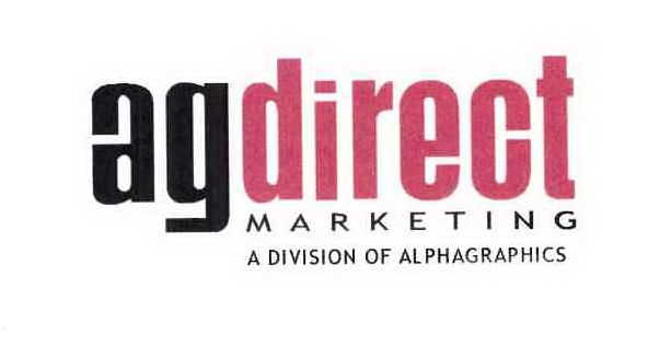 Trademark Logo AGDIRECT MARKETING A DIVISION OF ALPHAGRAPHICS