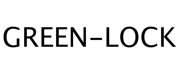 Trademark Logo GREEN-LOCK
