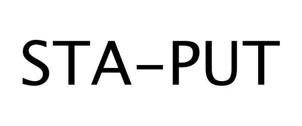 Trademark Logo STA-PUT