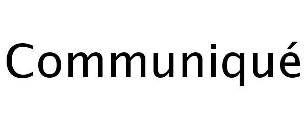 Trademark Logo COMMUNIQUÃ