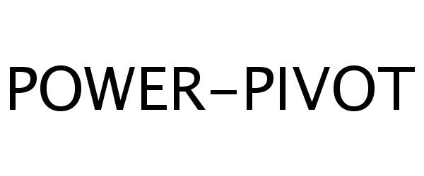  POWER-PIVOT