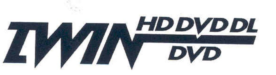 Trademark Logo TWIN HD DVD DL DVD