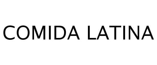 Trademark Logo COMIDA LATINA