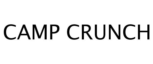Trademark Logo CAMP CRUNCH