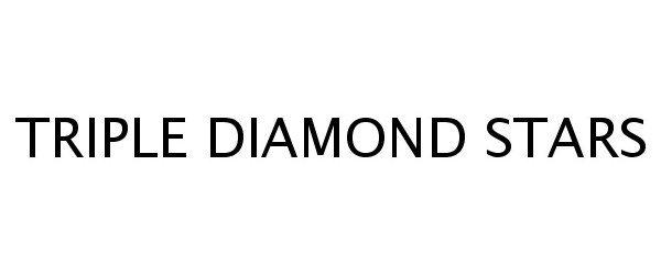 Trademark Logo TRIPLE DIAMOND STARS