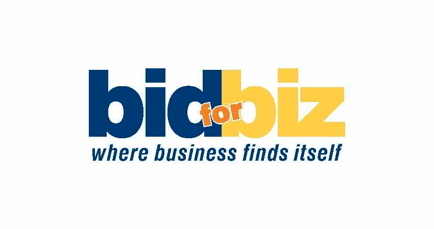 Trademark Logo BIDFORBIZ WHERE BUSINESS FINDS ITSELF