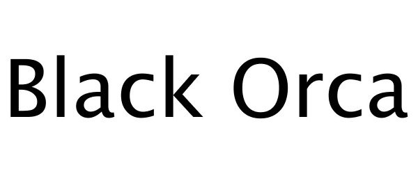 Trademark Logo BLACK ORCA