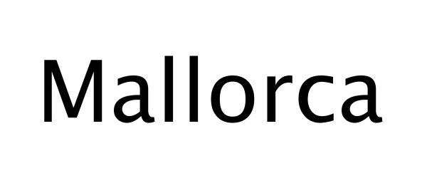 Trademark Logo MALLORCA