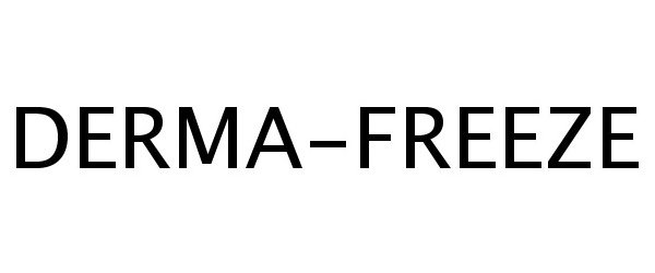 Trademark Logo DERMA-FREEZE