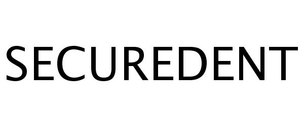 Trademark Logo SECUREDENT