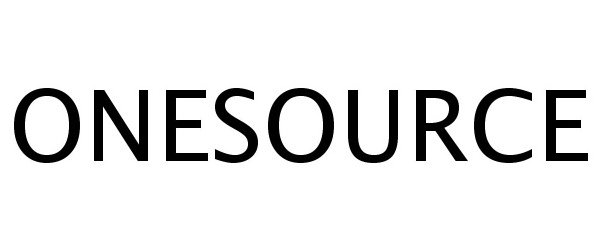 Trademark Logo ONESOURCE