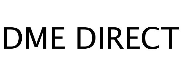 Trademark Logo DME DIRECT