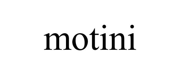 Trademark Logo MOTINI