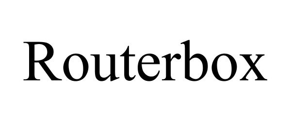 Trademark Logo ROUTERBOX