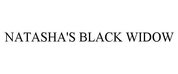 Trademark Logo NATASHA'S BLACK WIDOW
