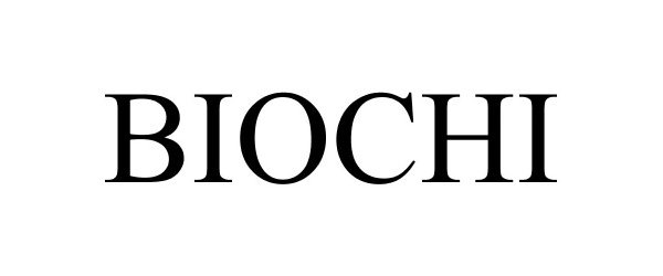 Trademark Logo BIOCHI