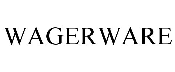 Trademark Logo WAGERWARE