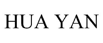 Trademark Logo HUA YAN