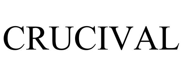 Trademark Logo CRUCIVAL