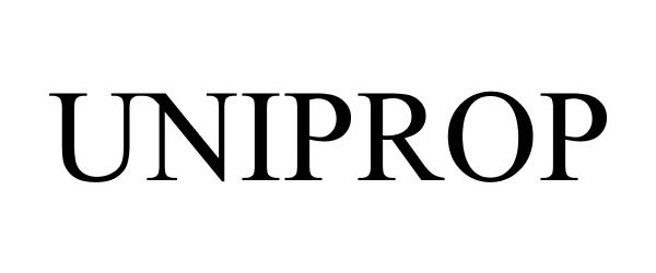 Trademark Logo UNIPROP